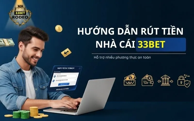 Hướng Dẫn Rút Tiền Nhà Cái 33Bet
